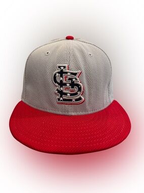 New Era St. Louis Cardinals 59FIFTY July 4th Stars & Stripes Fitted Hat 7 1/8